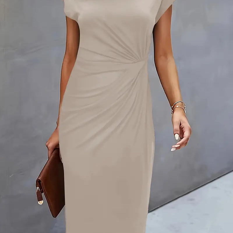 Strazoro | Tijdloze Midi Jurk | e Jurk | Dames Jurk