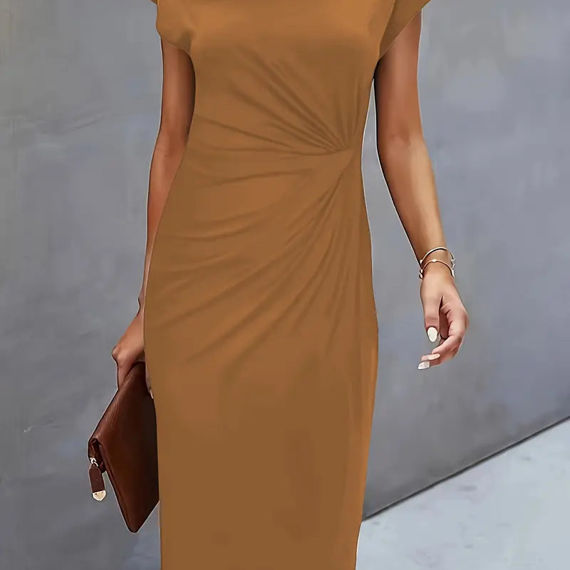 Strazoro | Tijdloze Midi Jurk | e Jurk | Dames Jurk