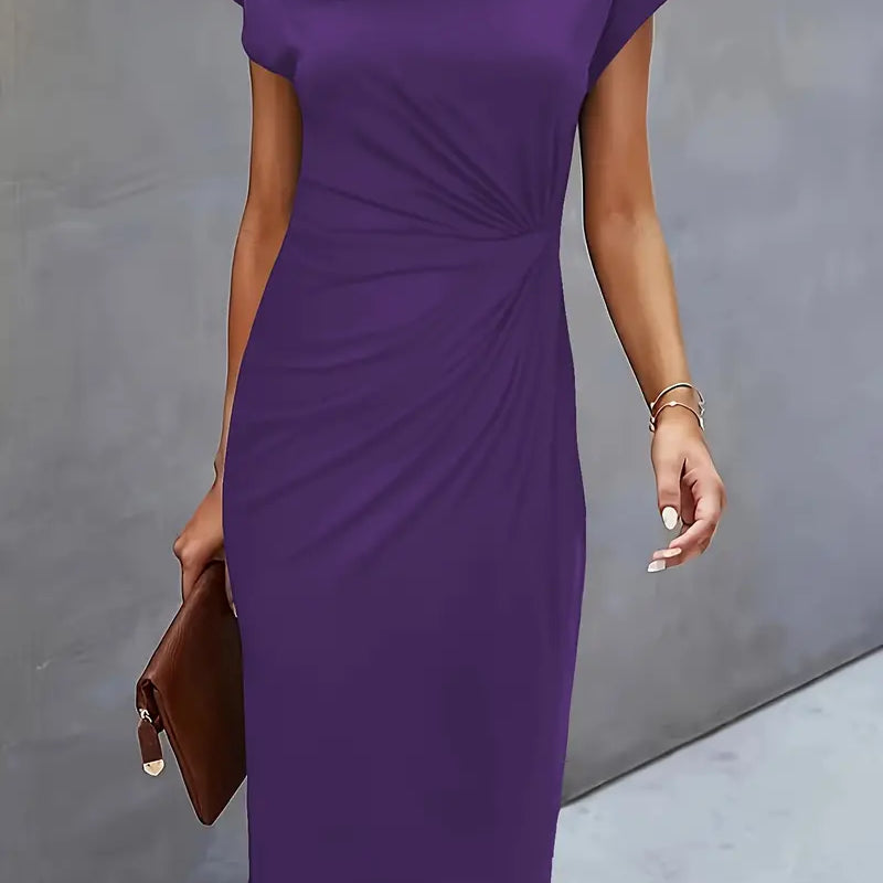 Strazoro | Tijdloze Midi Jurk | e Jurk | Dames Jurk