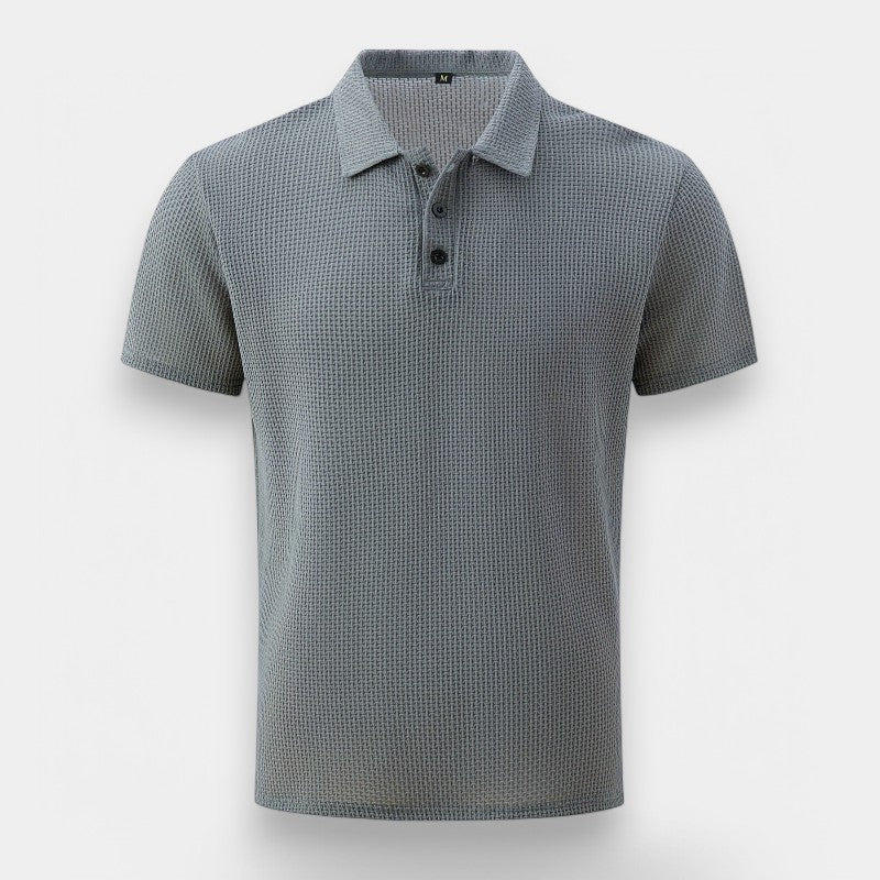 Strazoro | Heren Polo | Licht Mesh | Korte Mouwen