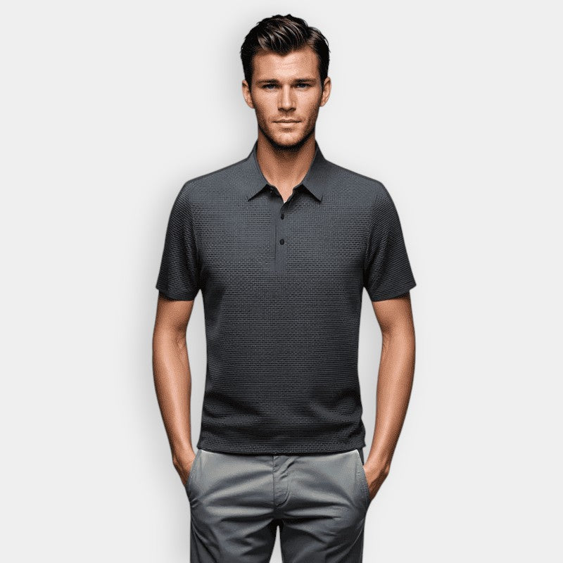 Strazoro | Heren Polo | Licht Mesh | Korte Mouwen