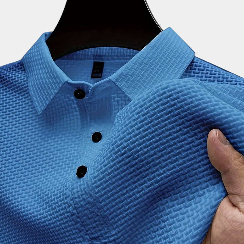 Strazoro | Heren Polo | Licht Mesh | Korte Mouwen