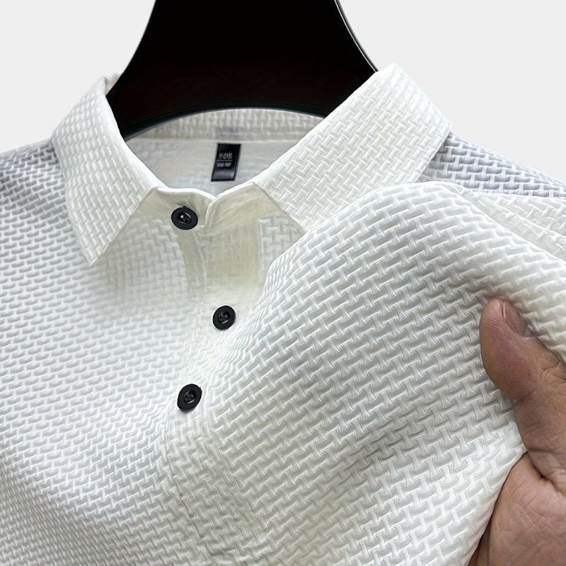 Strazoro | Heren Polo | Licht Mesh | Korte Mouwen