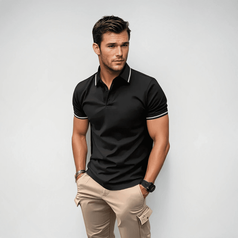 Strazoro | Heren Polo | Korte Mouwen | Zomercomfort