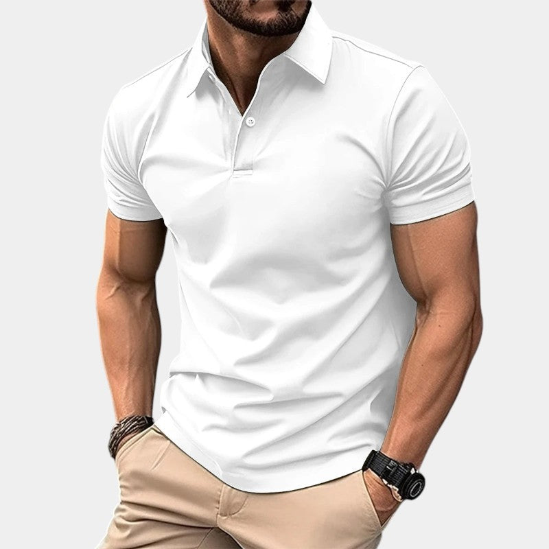 Strazoro | Heren Polo | Effen Kleur | Modieus Zomer T Shirt