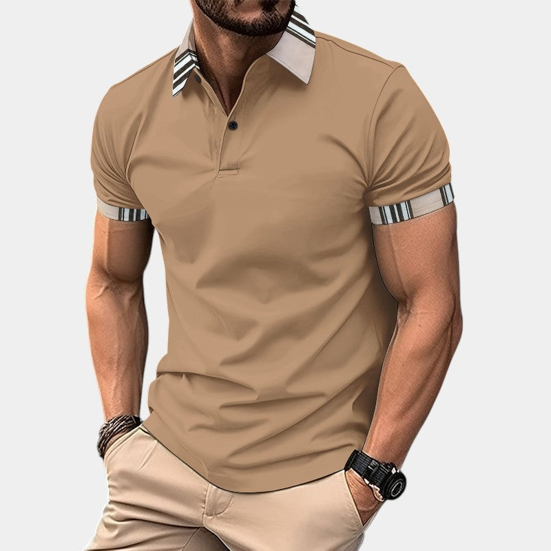 Strazoro | Heren Polo | Gestreept Design | Casual Stijl