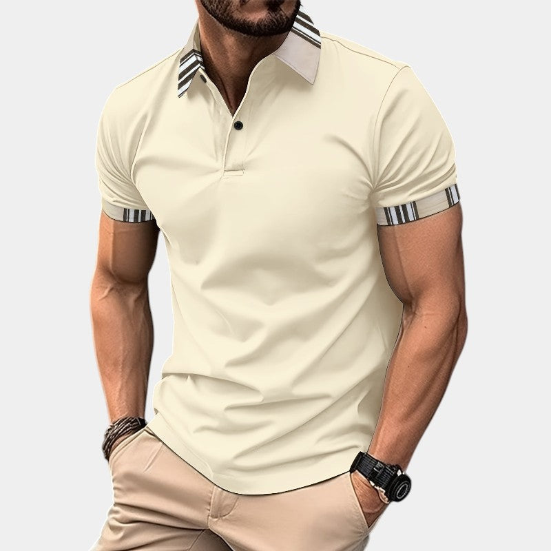 Strazoro | Heren Polo | Gestreept Design | Casual Stijl