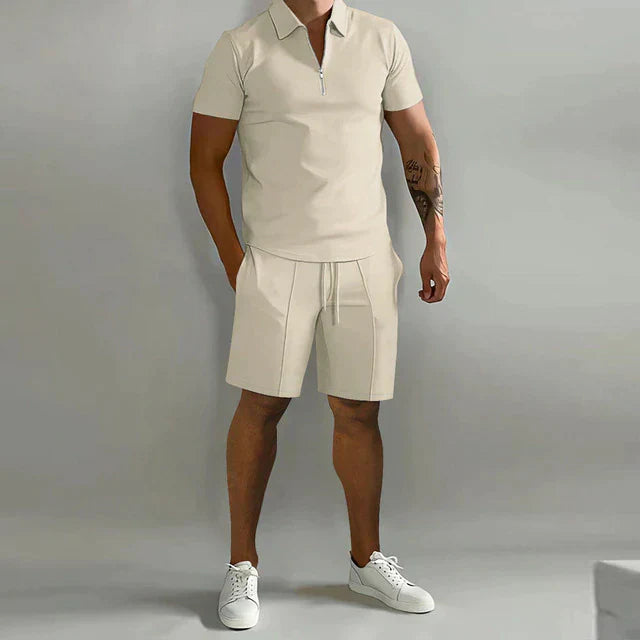 Strazoro | Polo Shirt En Shorts Set | Heren Zomer Outfit | Casual Set