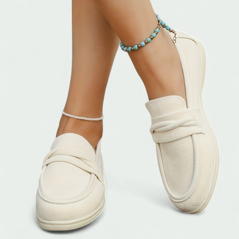 Strazoro | Instapschoenen met zachte zool en suède-look (Dames)