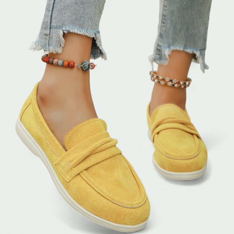 Strazoro | Instapschoenen met zachte zool en suède-look (Dames)