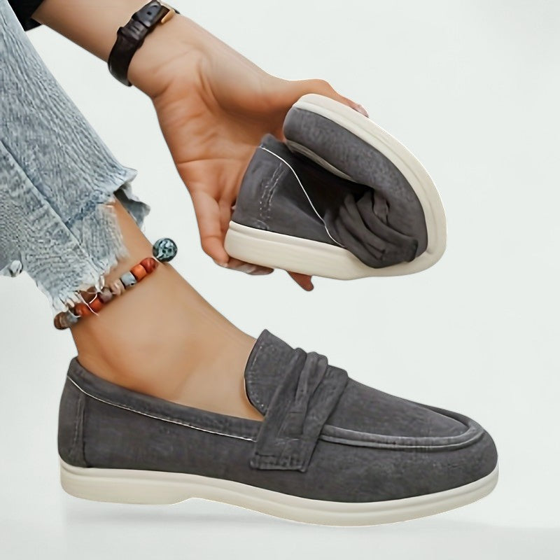 Strazoro | Instapschoenen met zachte zool en suède-look (Dames)