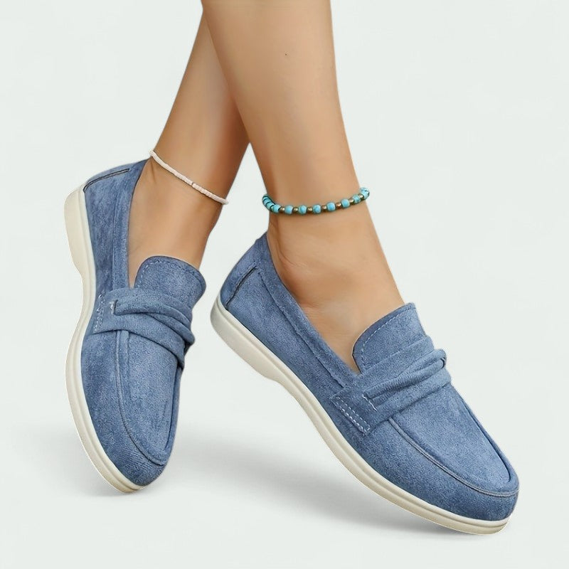 Strazoro | Instapschoenen met zachte zool en suède-look (Dames)
