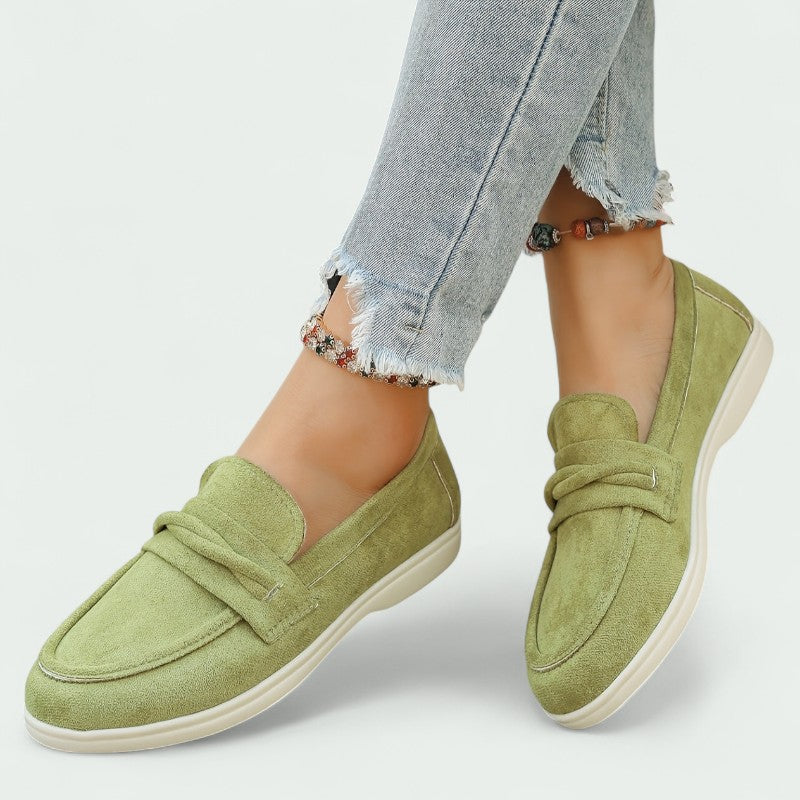 Strazoro | Instapschoenen met zachte zool en suède-look (Dames)